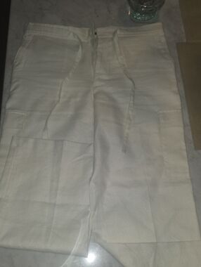 Claiborne White Men’s Cargo Pants